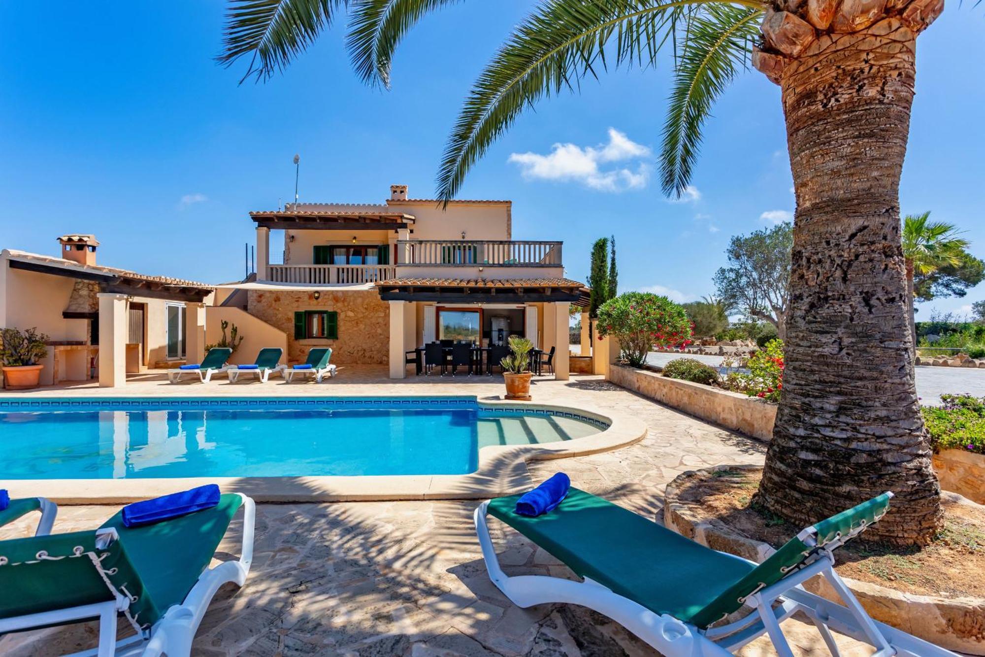Can Talaia mit Pool und Wifi Cala Figuera  Exterior foto
