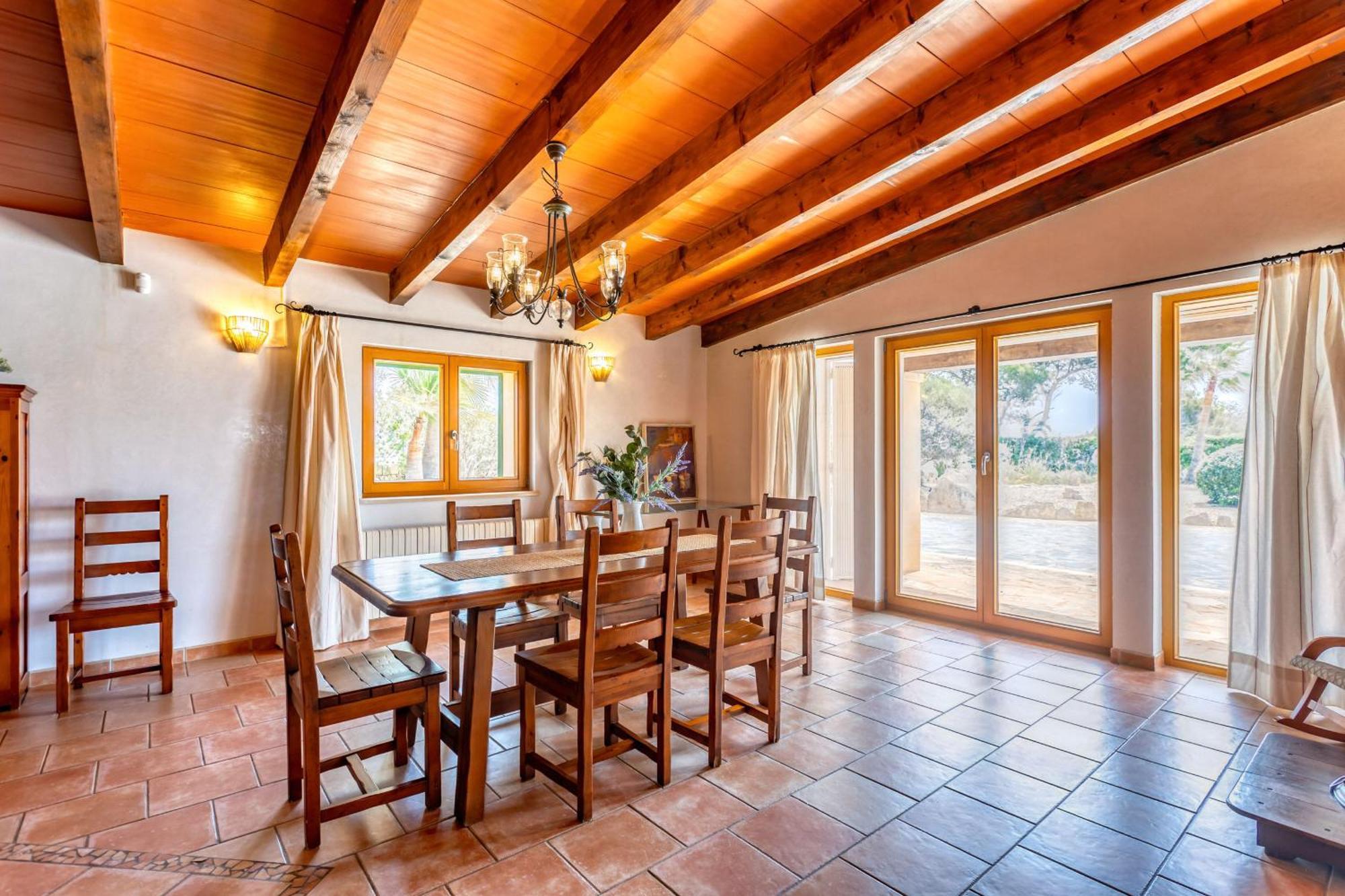 Can Talaia mit Pool und Wifi Cala Figuera  Exterior foto