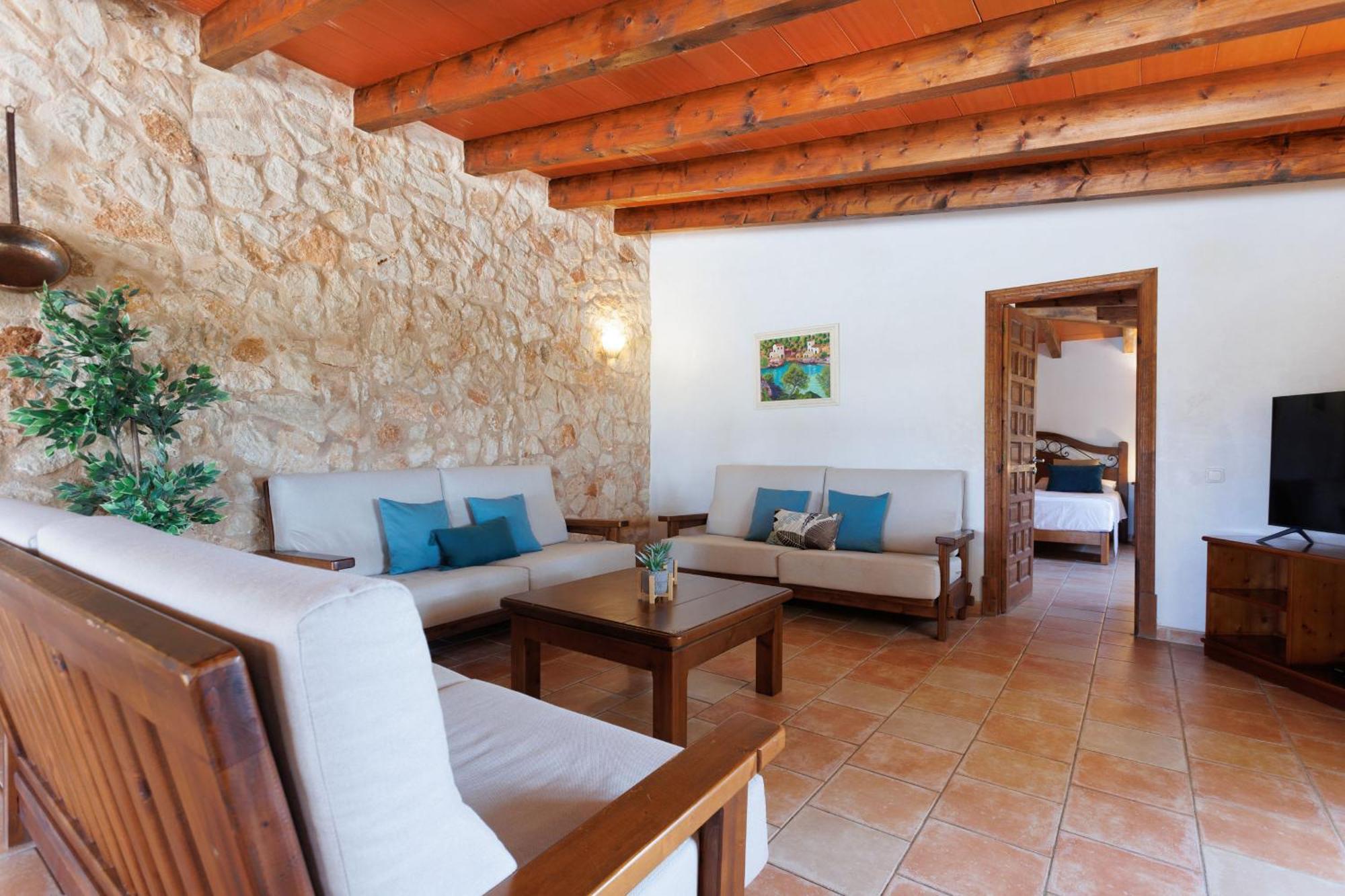 Can Talaia mit Pool und Wifi Cala Figuera  Exterior foto