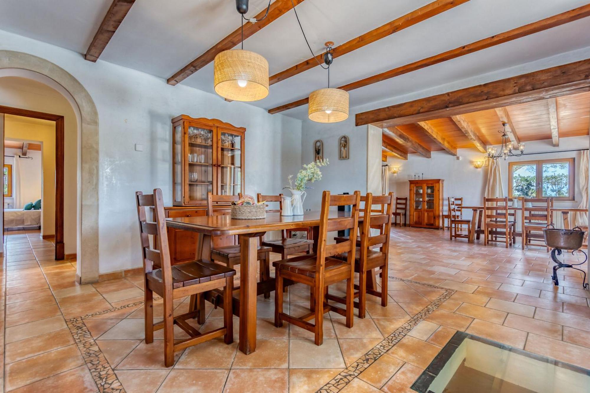 Can Talaia mit Pool und Wifi Cala Figuera  Exterior foto
